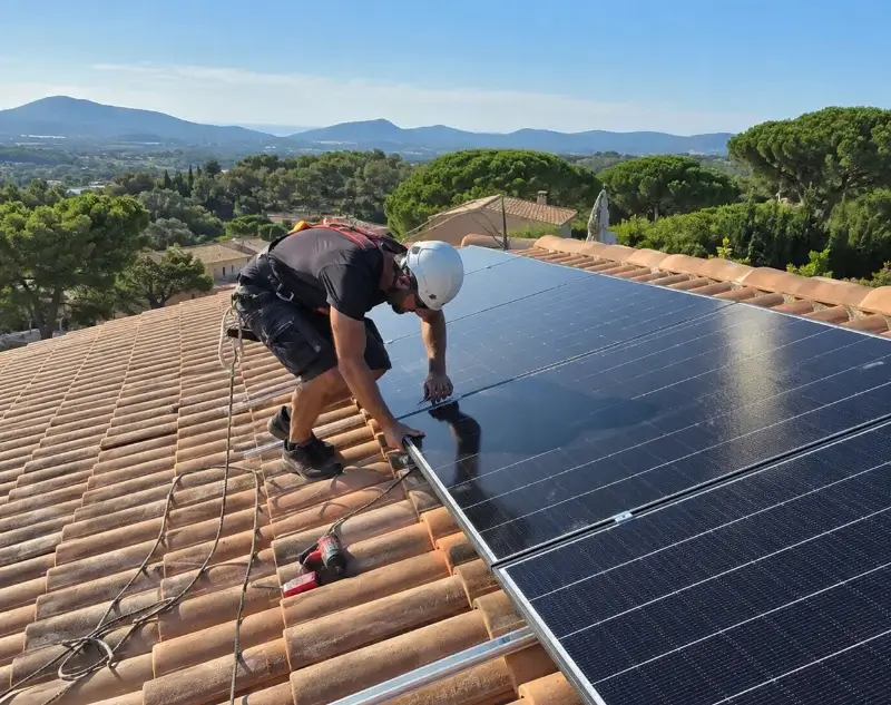 Installateur panneaux solaires Rabouillet — pose photovoltaïque sur toiture
