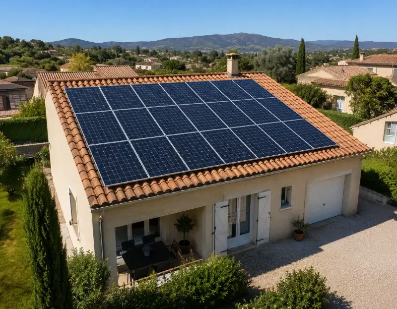 Prime à l'autoconsommation panneaux solaires Rabouillet — aide financière de l'État